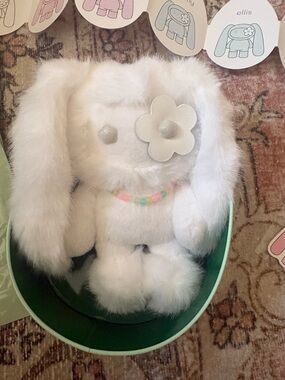 CJ Hendry Easter drop! SUPER RARE WHITE WITH PASTEL RAINBOW NECKLACE!!!!